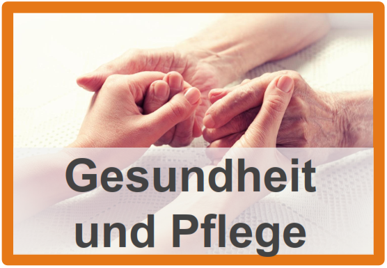 Logo Kachel Gesundheit und Pflege
